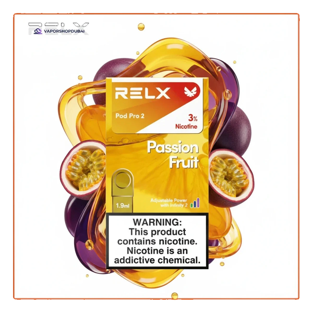 Buy Emirates Vapor RELX Pod Pro 2 Pods 1.9ml Dubai same-day delivery