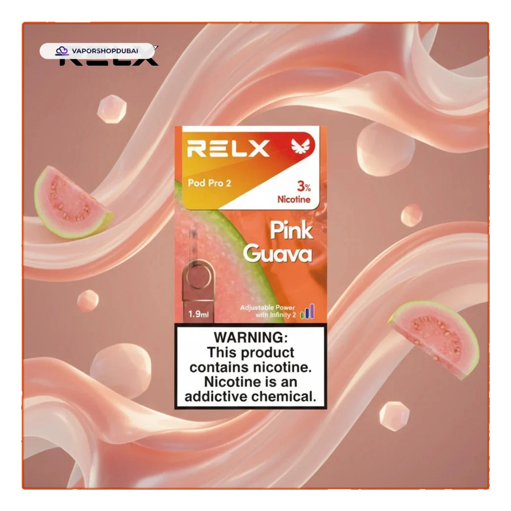 RELX Pod Pro 2 Pods 1.9ml best price UAE — ESMA certified