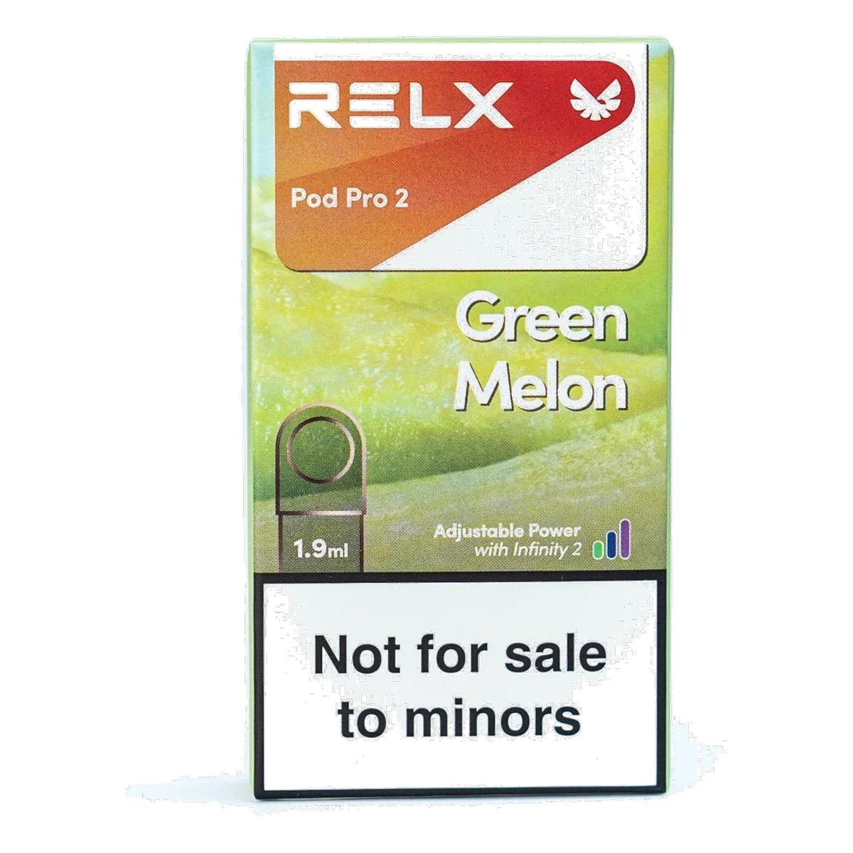 RELX Pod Pro 2 Pods 1.9ml Green Melon 3% UAE | Emirates Vapor