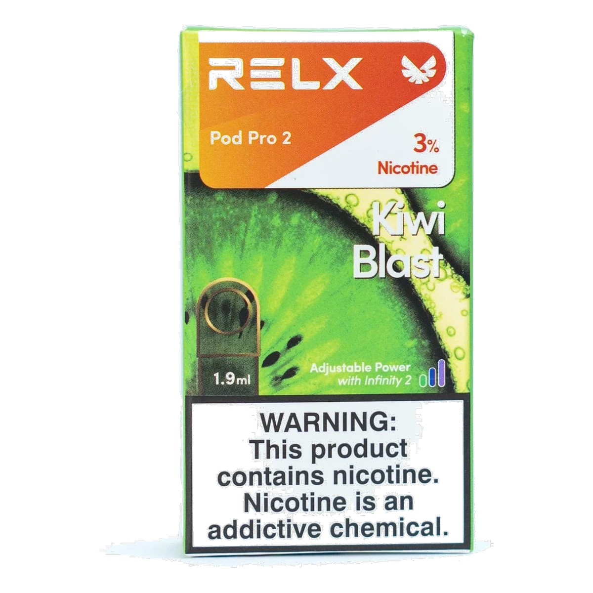RELX Pod Pro 2 Pods 1.9ml Lemon Mint 5% UAE | Emirates Vapor