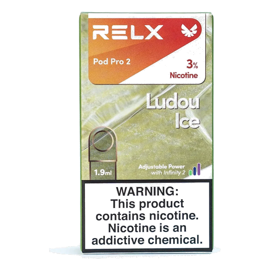 RELX Pod Pro 2 Pods 1.9ml Ludou Ice 3% UAE | Emirates Vapor