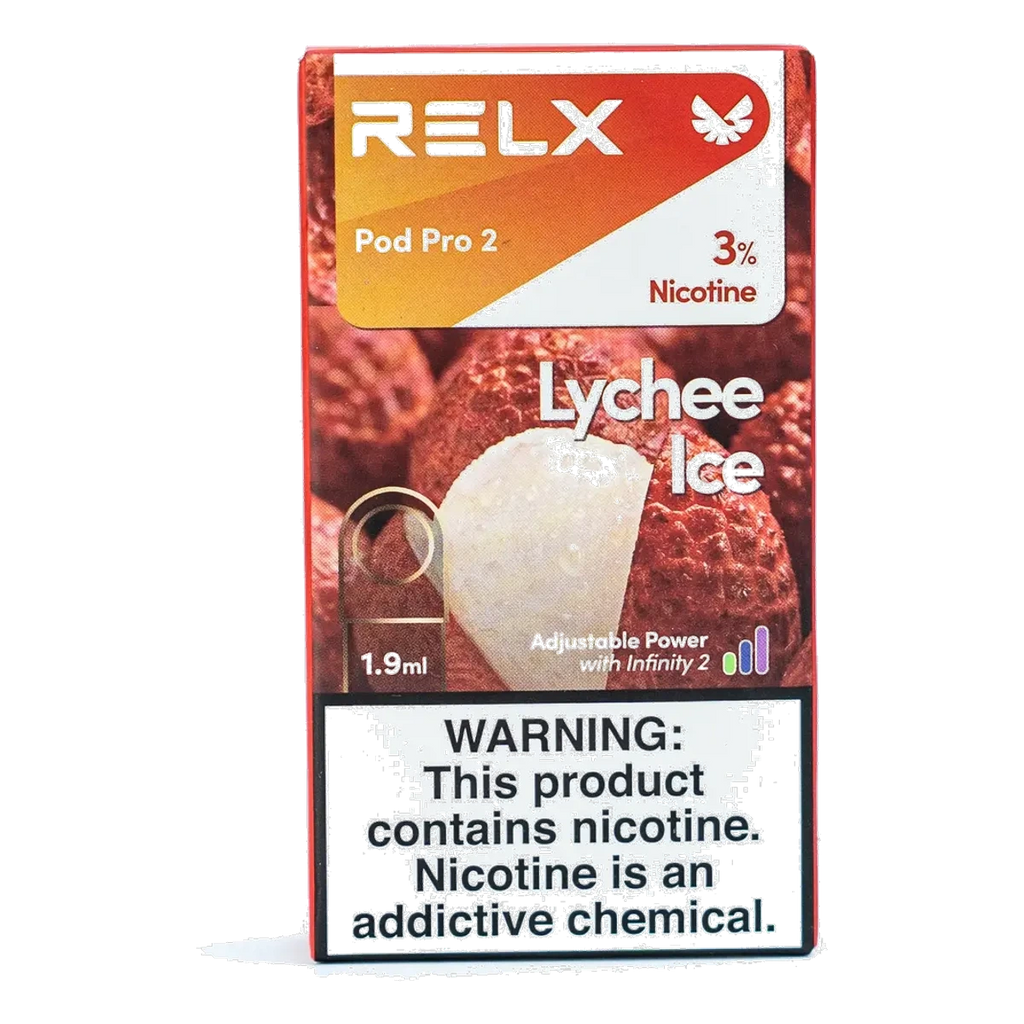 RELX Pod Pro 2 Pods 1.9ml Lychee Ice 3% UAE | Emirates Vapor