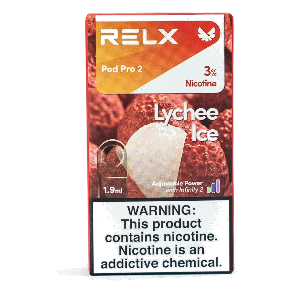 RELX Pod Pro 2 Pods 1.9ml Lychee Ice 3% UAE | Emirates Vapor