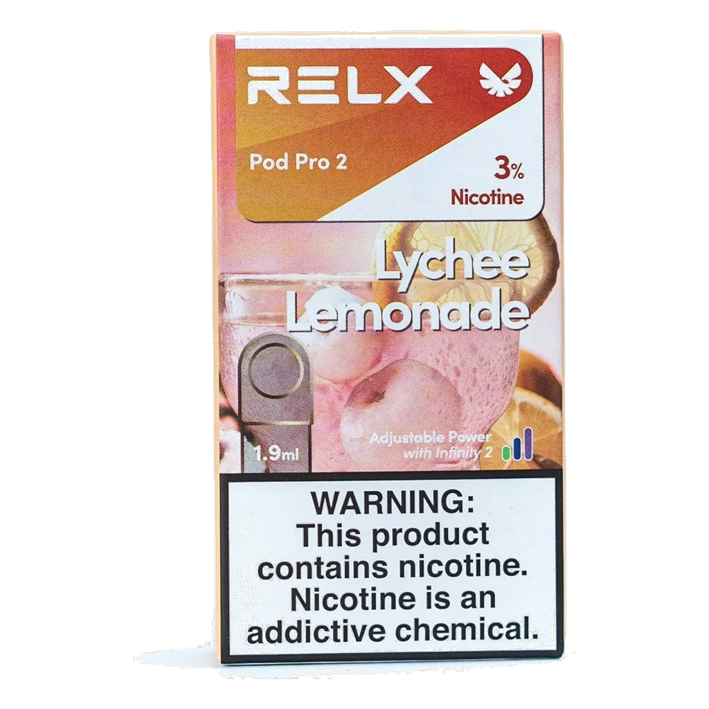 RELX Pod Pro 2 Pods 1.9ml Lychee lemonade 3% UAE | Emirates Vapor