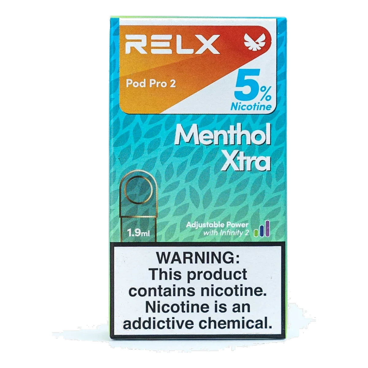 RELX Pod Pro 2 Pods 1.9ml Menthol Extra 5% UAE | Emirates Vapor