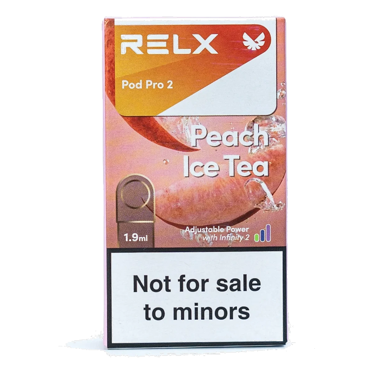RELX Pod Pro 2 Pods 1.9ml Peach Ice Tea 3% UAE | Emirates Vapor