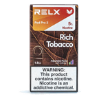 RELX Pod Pro 2 Pods 1.9ml Rich Tobacco 5% UAE | Emirates Vapor