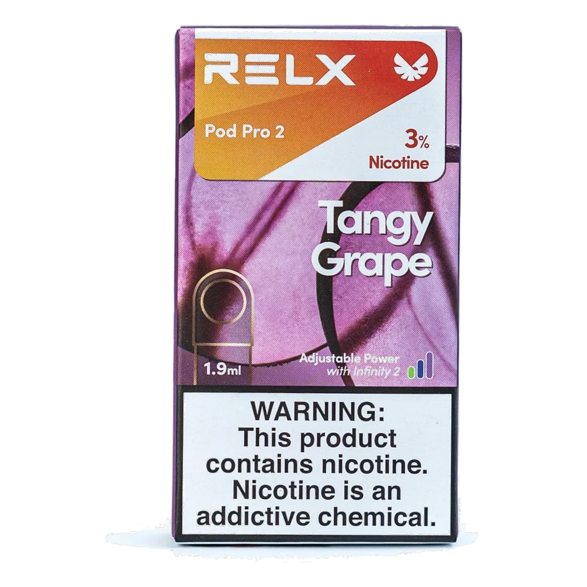 RELX Pod Pro 2 Pods 1.9ml Tangy Grape 3% UAE | Emirates Vapor