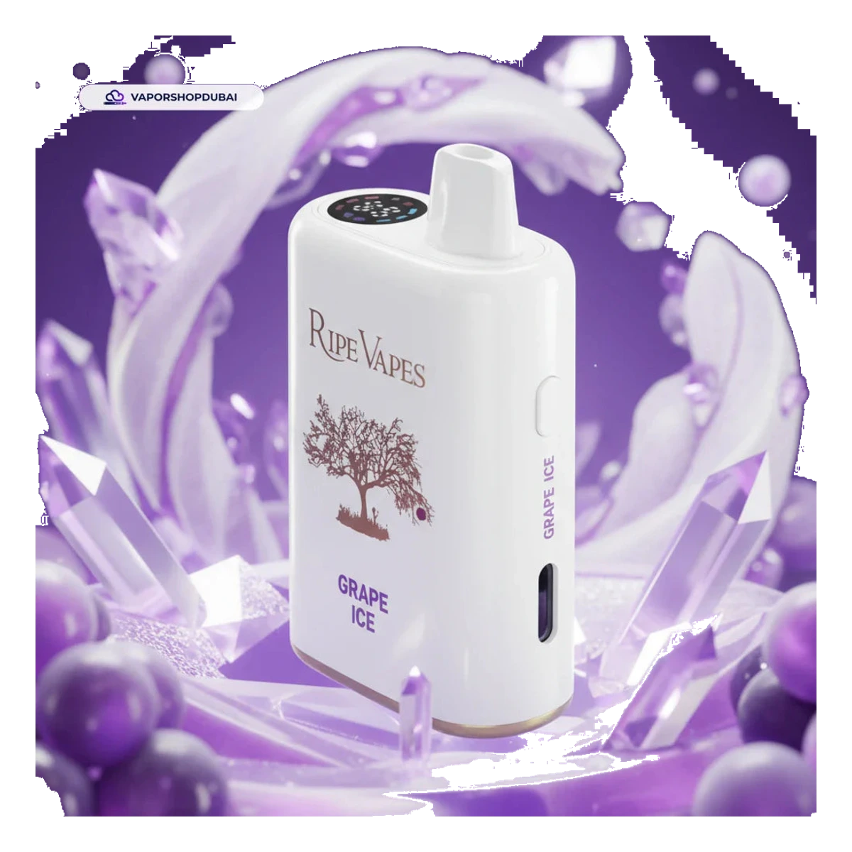 Ripe Vapes IVORY 40000 Puffs Disposable Vape grape-ice UAE | Emirates Vapor