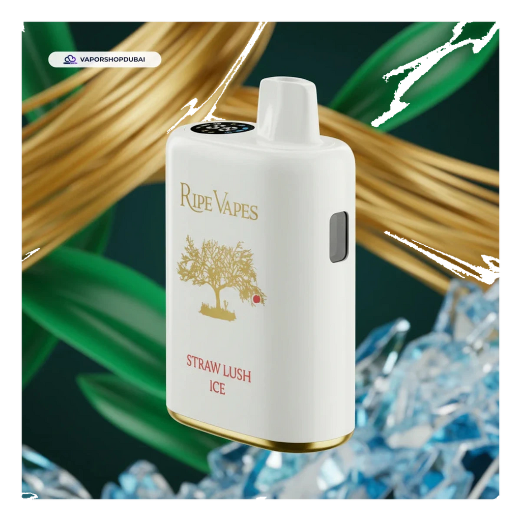 Ripe Vapes IVORY 40000 Puffs Disposable Vape straw-lush-ice UAE | Emirates Vapor