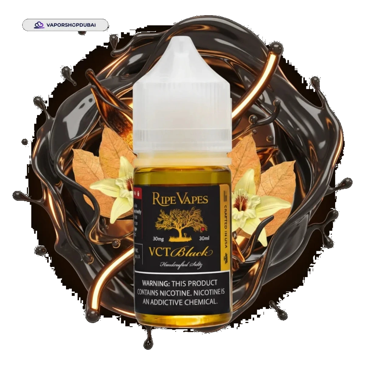 Ripe Vapes VCT Salt Series 30ml E Liquid vct-black UAE | Emirates Vapor