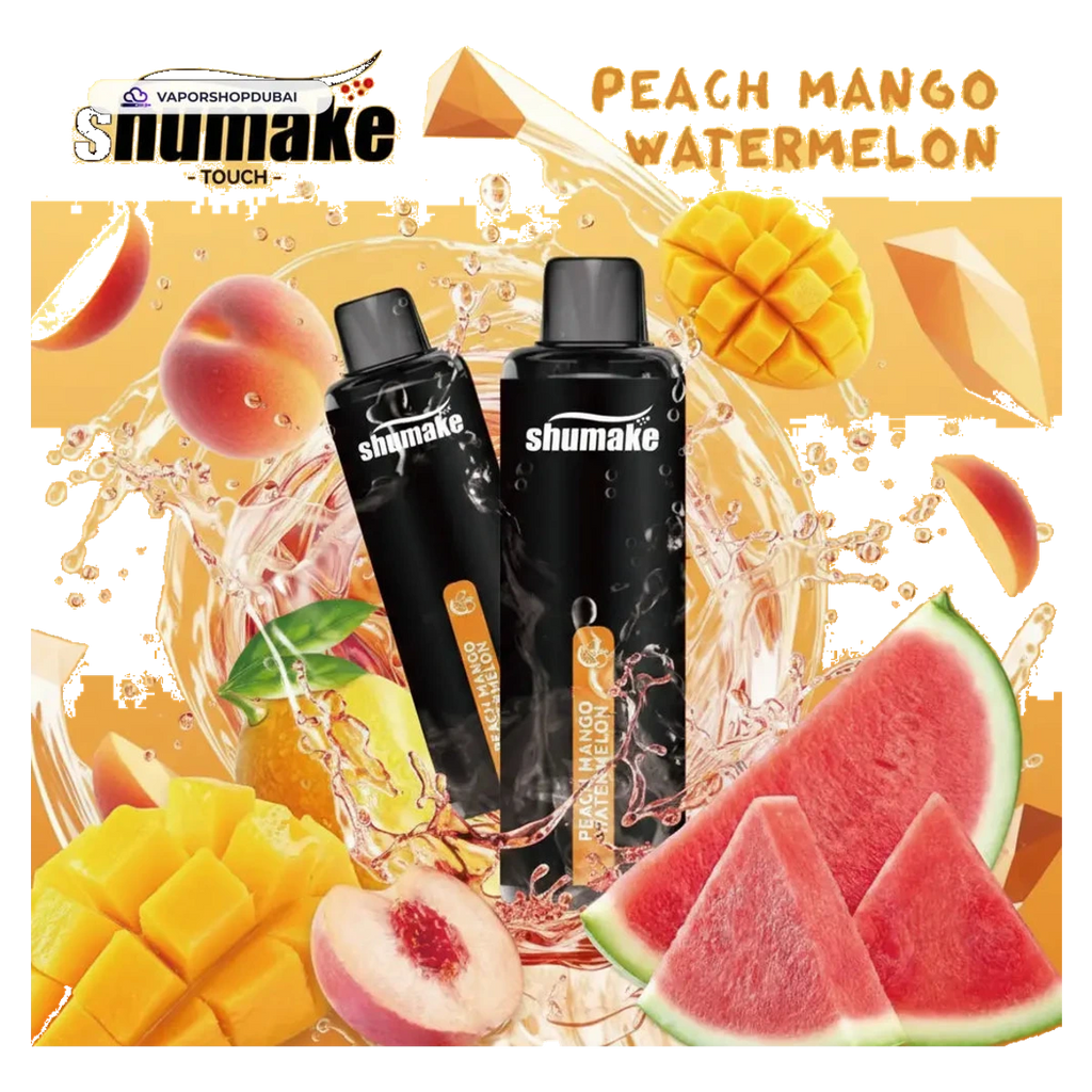 Shumake Touch 15000 Puffs Disposable Vape peach-mango-watermelon-2 UAE | Emirates Vapor