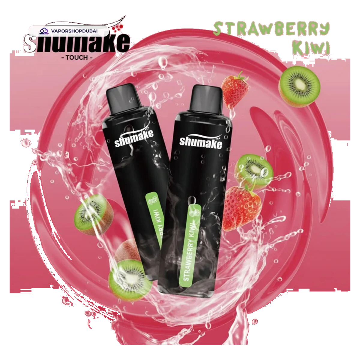 Shumake Touch 15000 Puffs Disposable Vape strawberry-kiwi UAE | Emirates Vapor