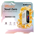 Sikary Cloud Zero 20000 Puffs Disposable 20mg mango-ice UAE | Emirates Vapor