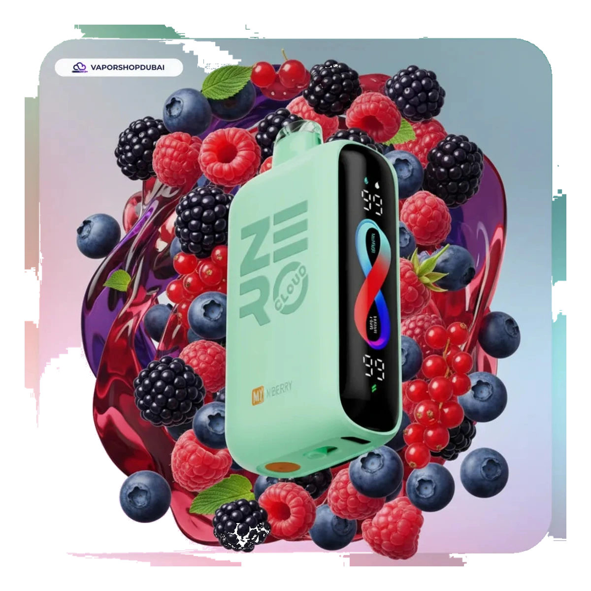 Sikary Cloud Zero 20000 Puffs Disposable 20mg mix-berry UAE | Emirates Vapor