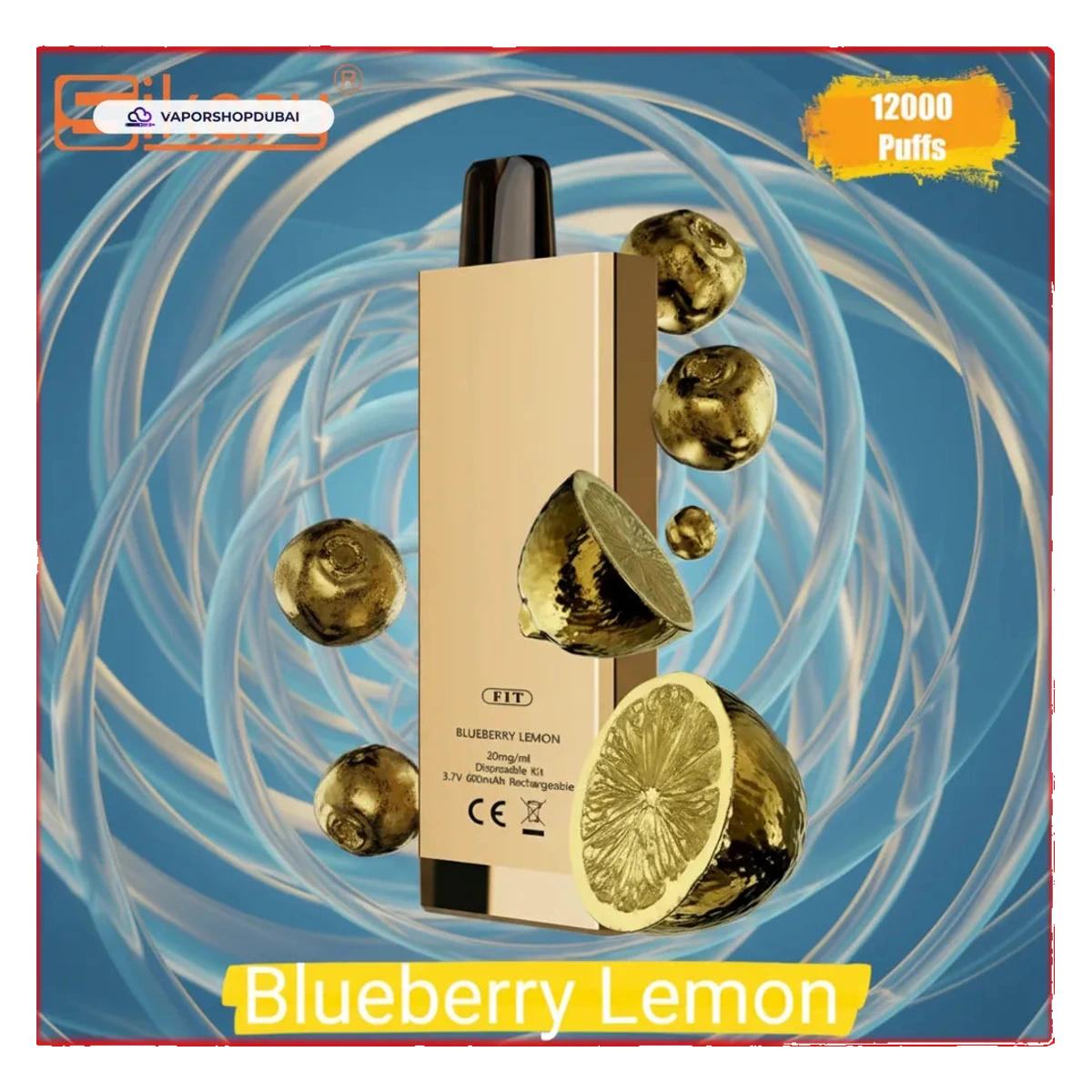 SIKARY FIT 12000 Puffs Disposable Vape 20mg/ml nicotine UAE — Buy Dubai | Emirates Vapor