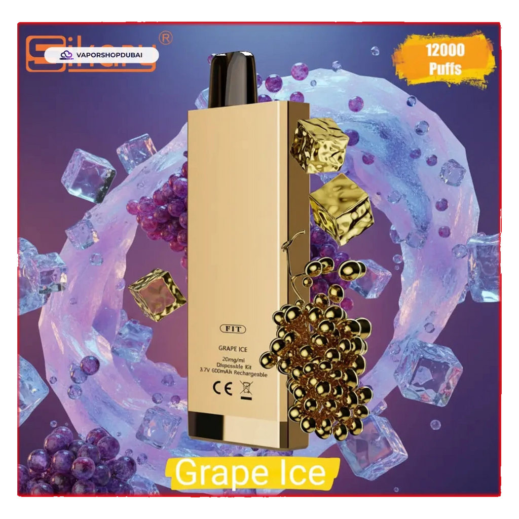 SIKARY FIT 12000 Puffs Disposable Vape 20mg/ml nicotine flavors UAE | Emirates Vapor Dubai