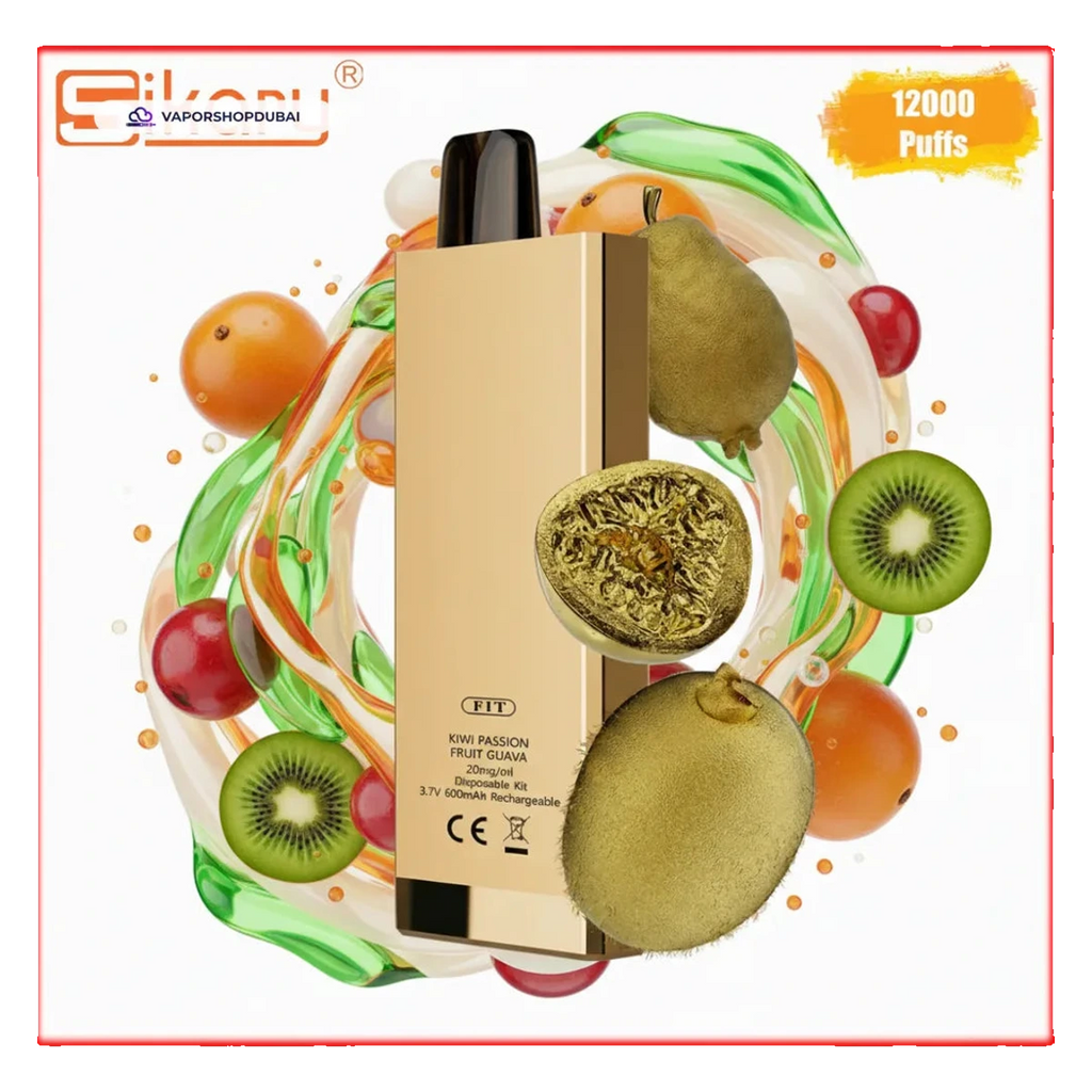 Sikary Fit 12000 Puffs Disposable Vape 20Mg/Ml Nicotine Uae — AED 35 | Emirates Vapor