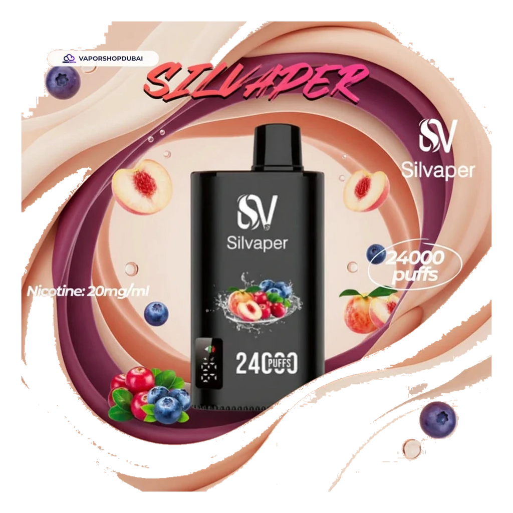 Silvaper 24000 Puffs Disposable Vape Uae — AED 40 | Emirates Vapor