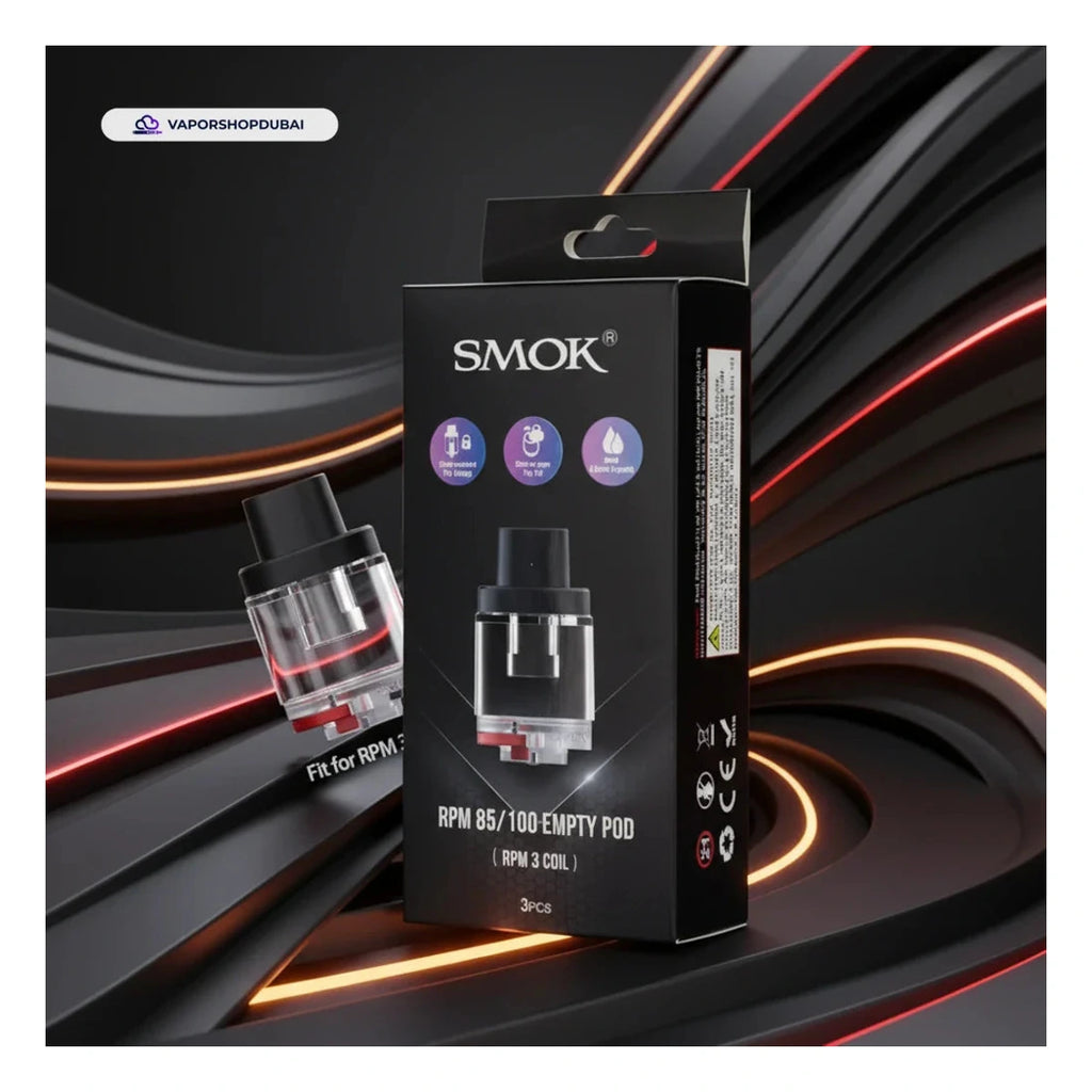 SMOK RPM 85 and RPM 100 Empty Pods UAE — Buy Dubai | Emirates Vapor
