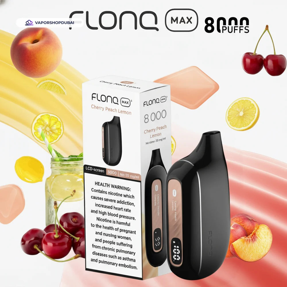 Flonq Max S 8000 Puffs Disposable Vape In UAE