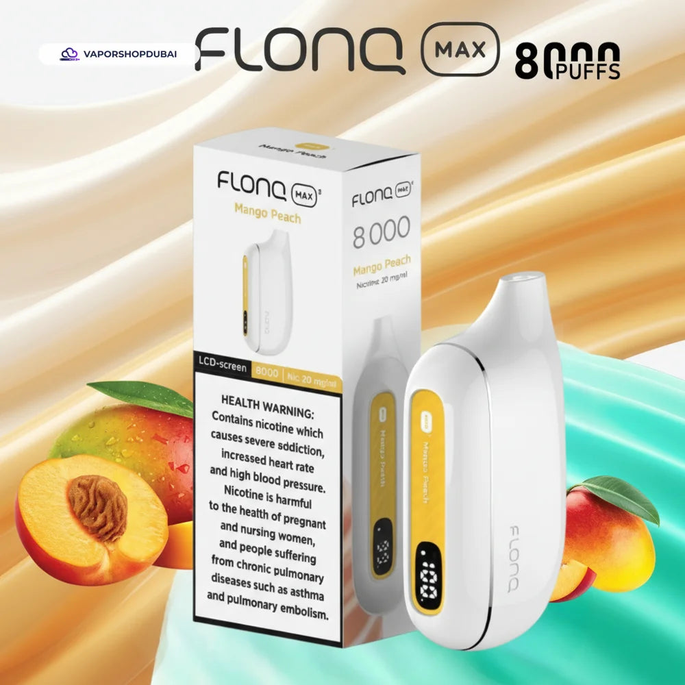Flonq Max S 8000 Puffs Disposable Vape In UAE