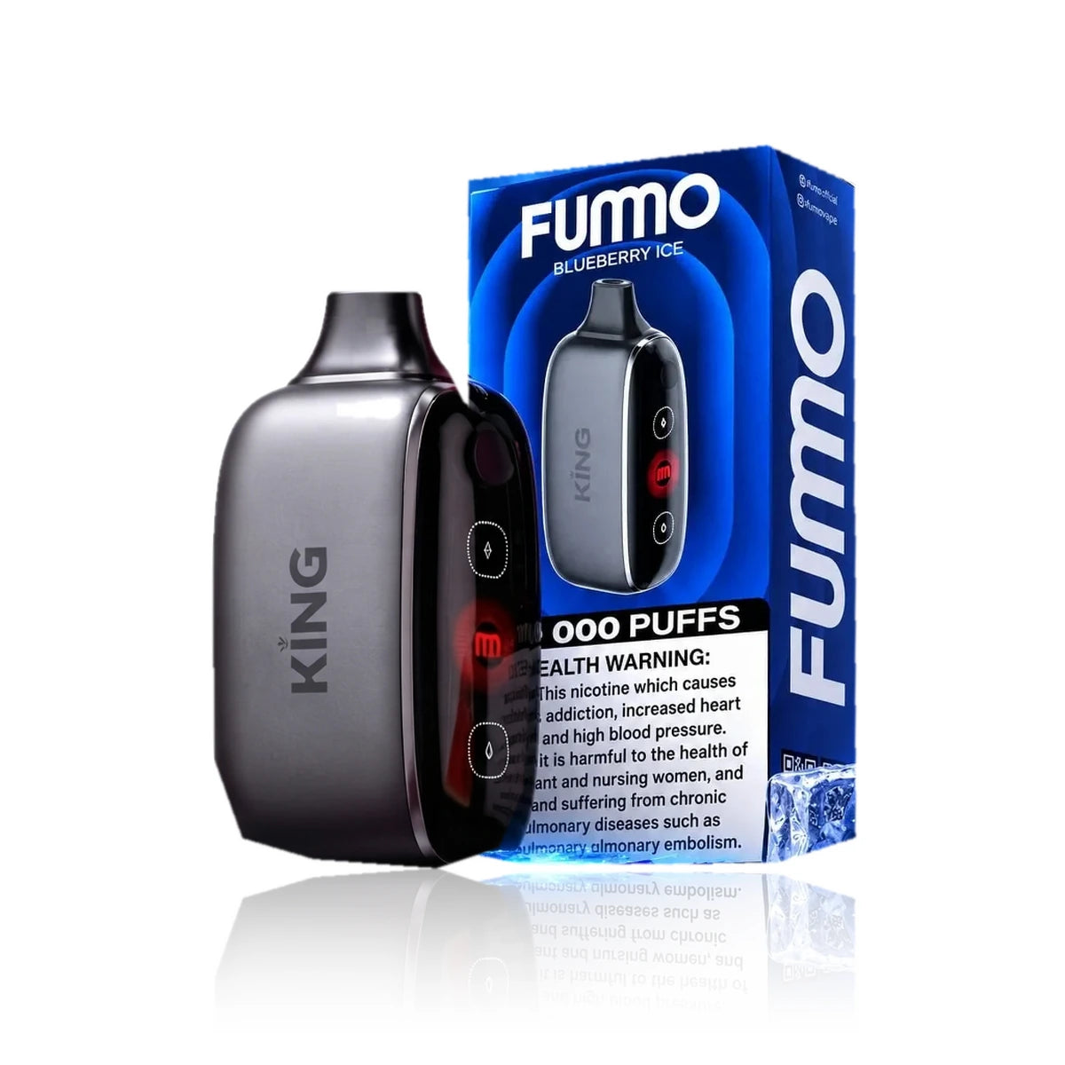 FUMMO King 40000 Puffs Disposable Vape UAE Blueberry Ice