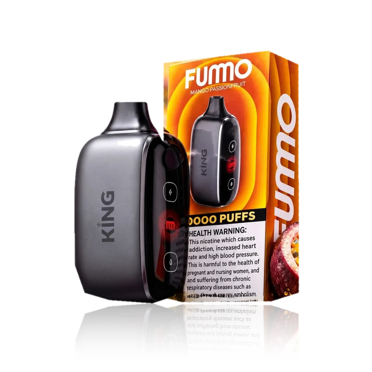 FUMMO King 40000 Puffs Disposable Vape UAE Mango Passionfruit