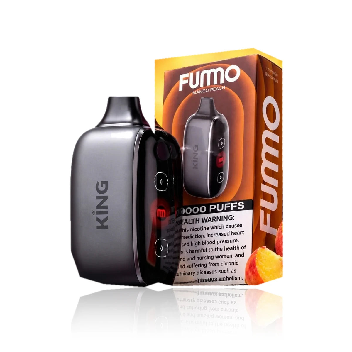 FUMMO King 40000 Puffs Disposable Vape UAE Mango Peach
