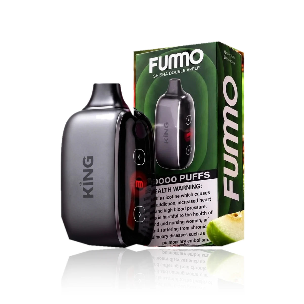 FUMMO King 40000 Puffs Disposable Vape UAE Shisha Double Apple