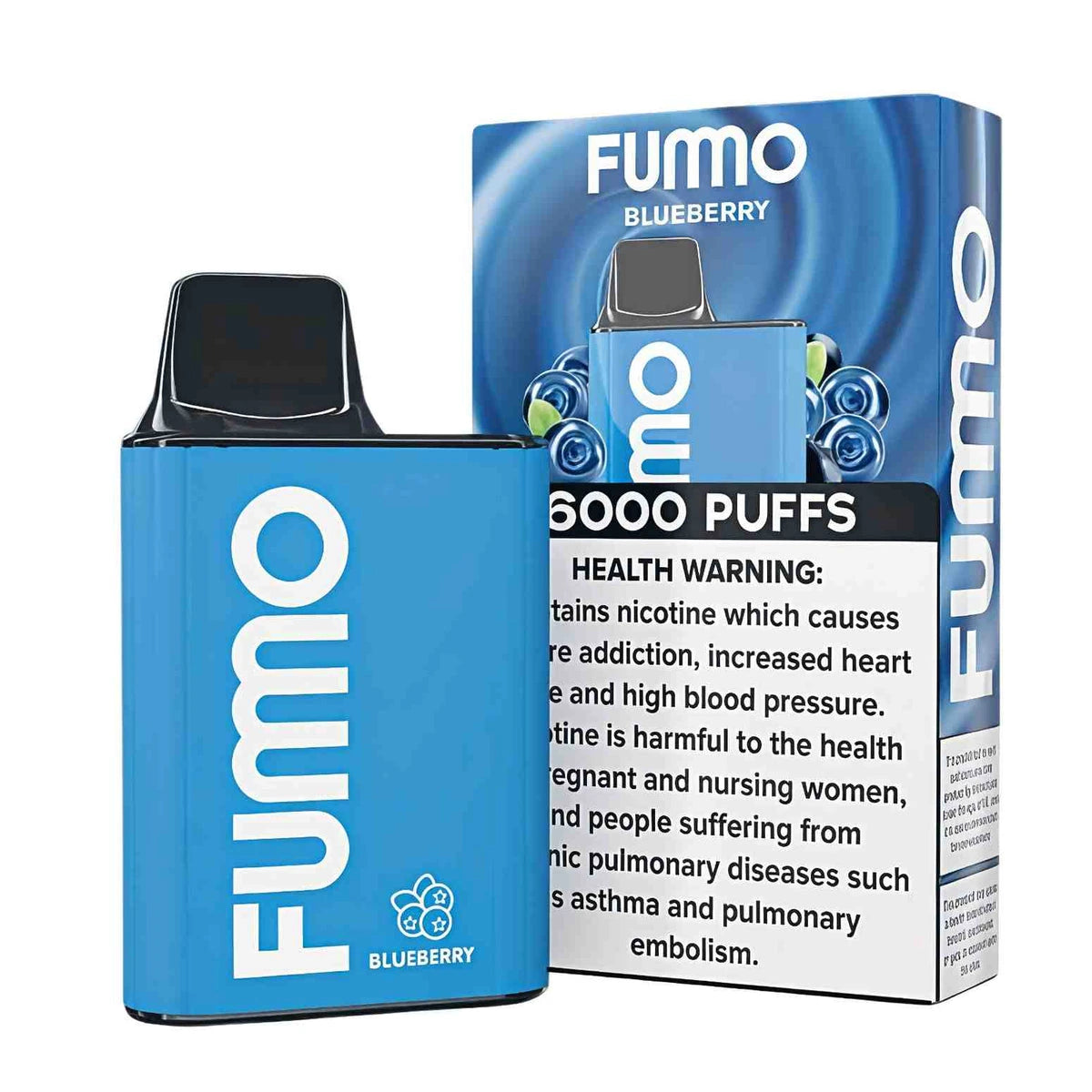 FUMMO King 6000 Puffs Disposable Vape UAE Blueberry