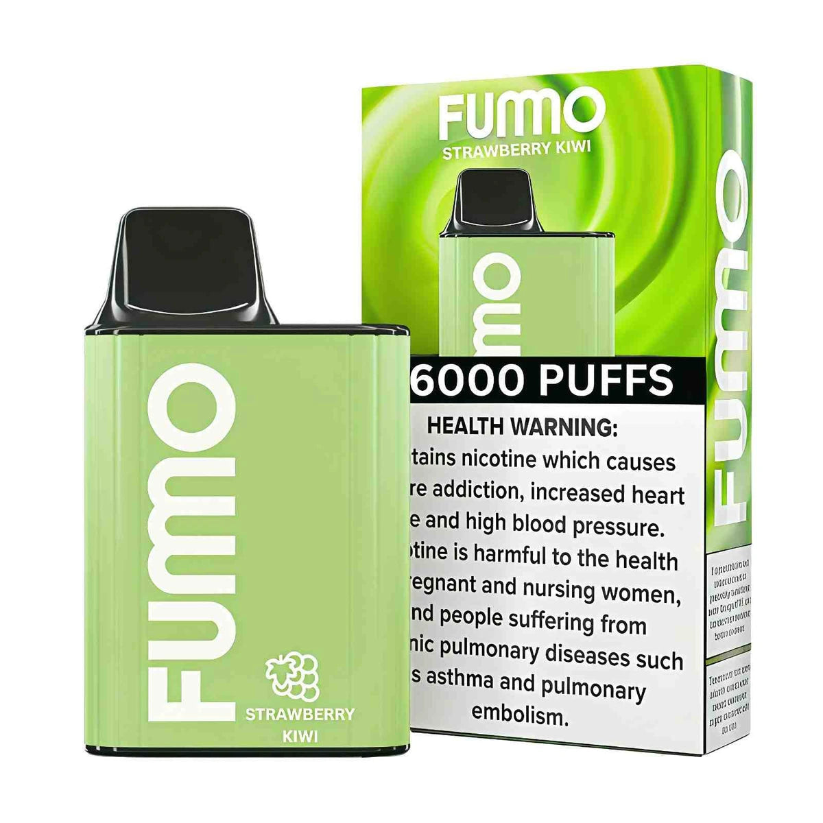 FUMMO King 6000 Puffs Disposable Vape UAE Strawberry Kiwi