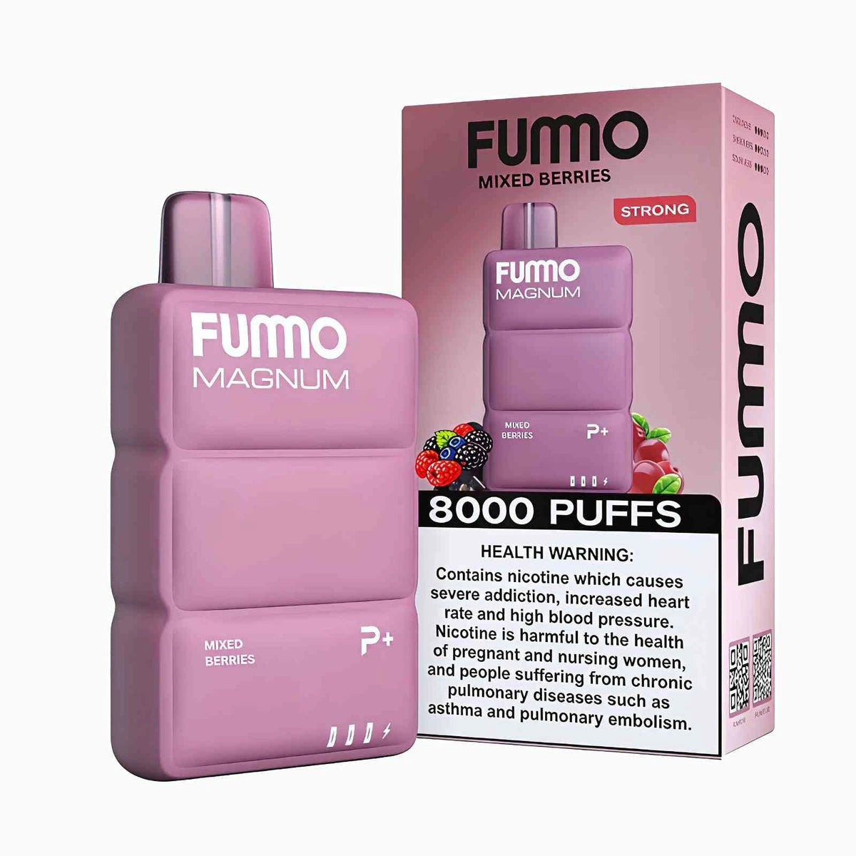 FUMMO Magnum 8000 Puffs Disposable Vape UAE Mixed Berries