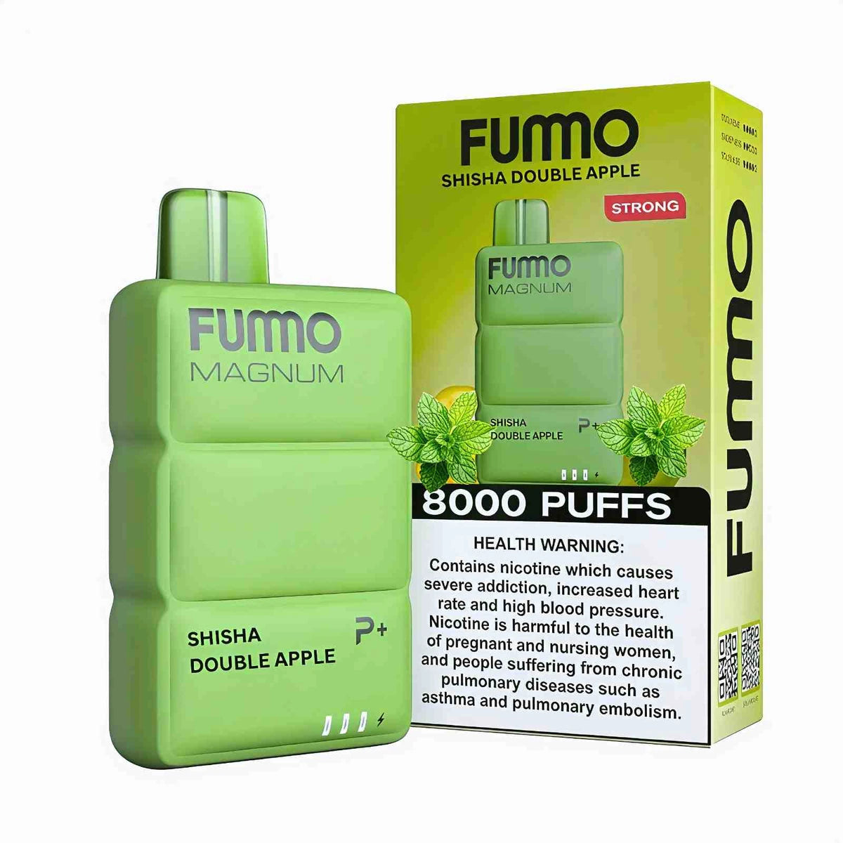 FUMMO Magnum 8000 Puffs Disposable Vape UAE Shisha Double Apple