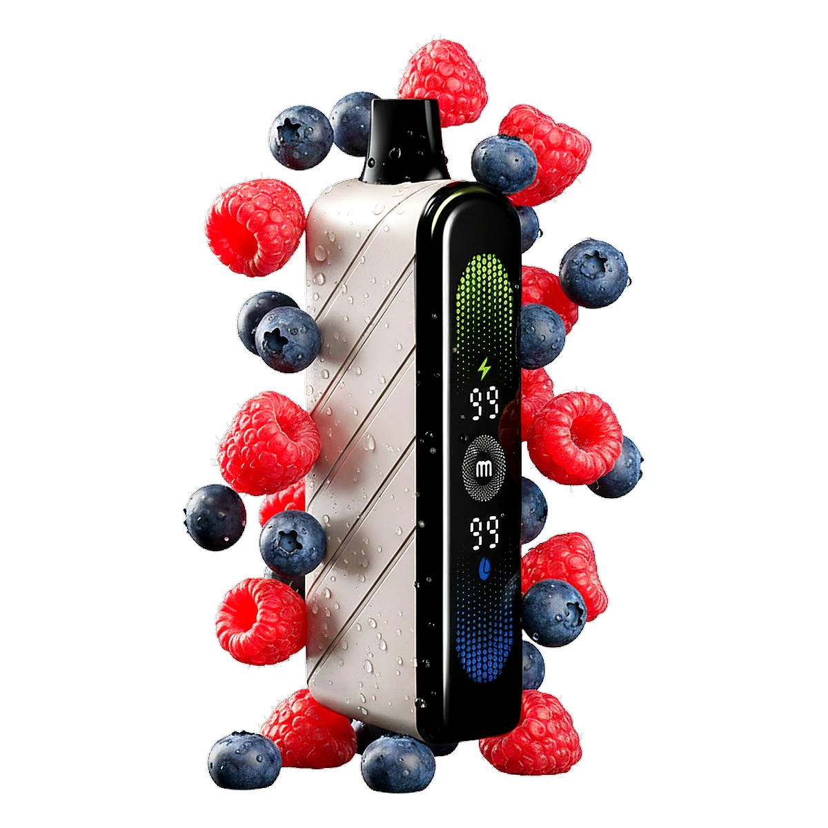 Fummo Nova 50000 Puffs Disposable Vape in the UAE blueberry-raspberry UAE