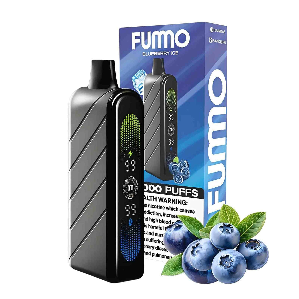 FUMMO Nova 50000 Puffs Disposable Vape UAE Blueberry Ice