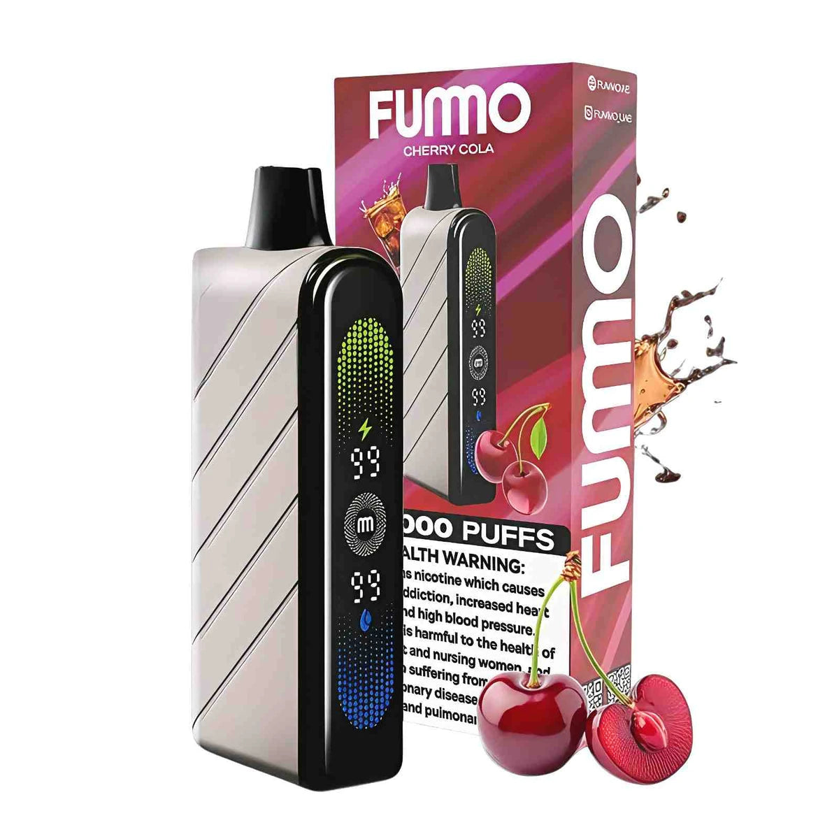 FUMMO Nova 50000 Puffs Disposable Vape UAE Cherry Cola