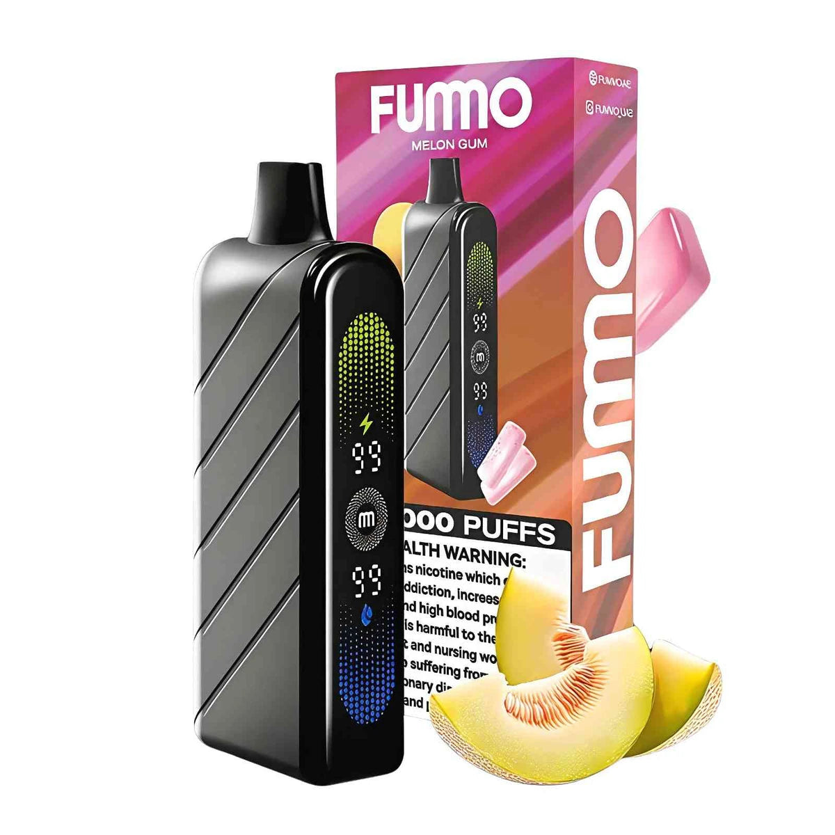 FUMMO Nova 50000 Puffs Disposable Vape UAE Melon Gum