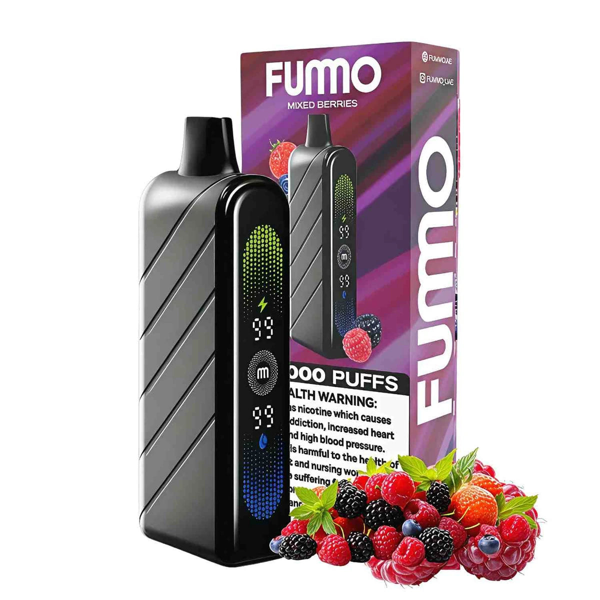 FUMMO Nova 50000 Puffs Disposable Vape UAE Mixed Berries