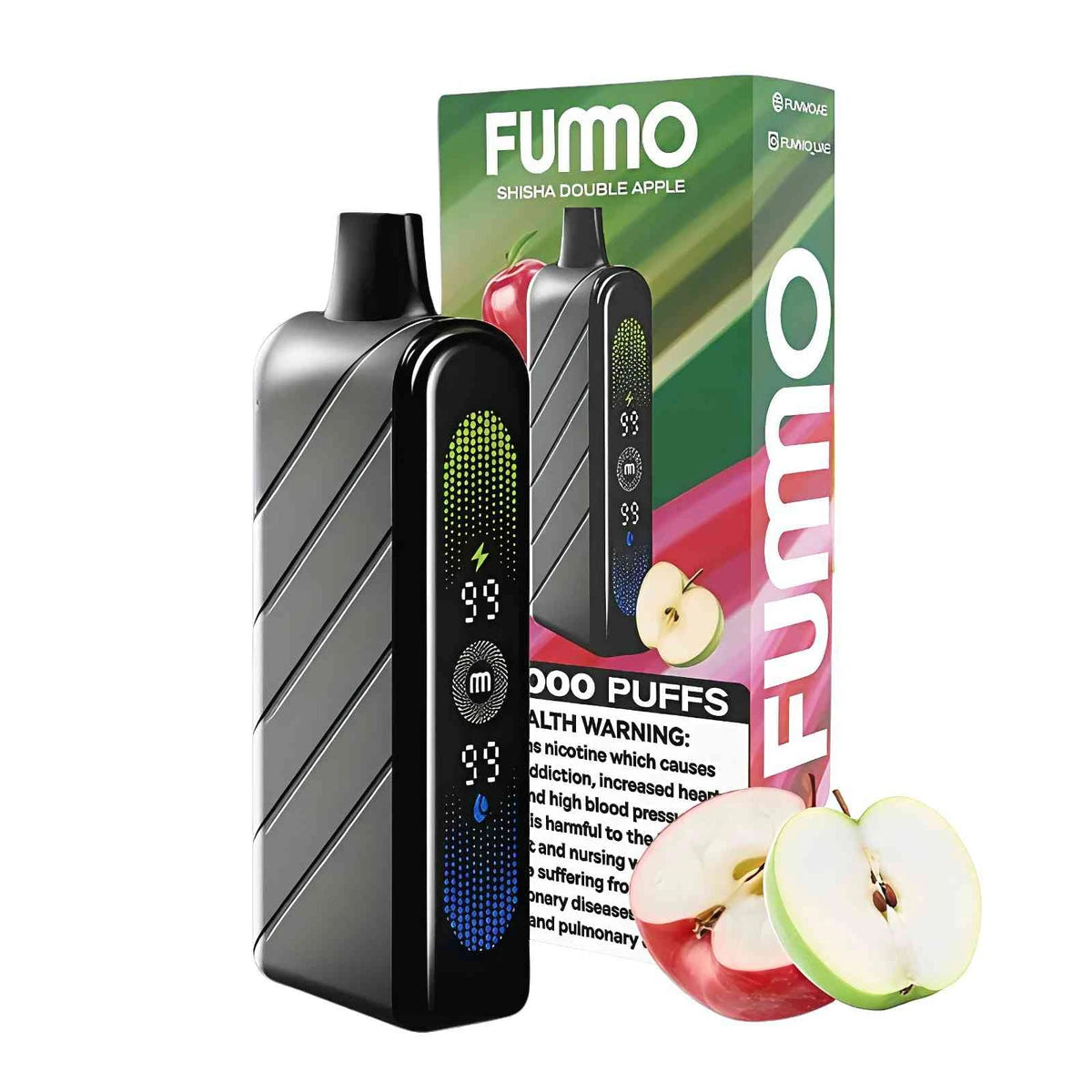FUMMO Nova 50000 Puffs Disposable Vape UAE Shisha Double Apple