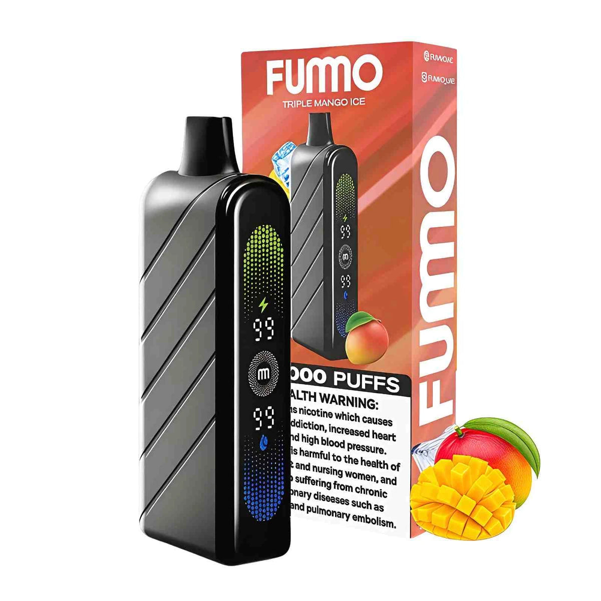 FUMMO Nova 50000 Puffs Disposable Vape UAE Triple Mango Ice