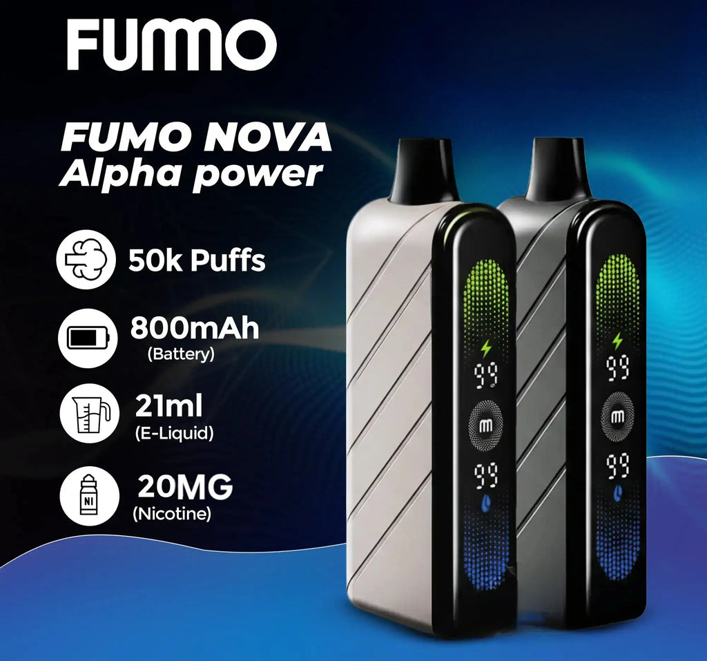 FUMMO Nova 50000 Puffs Disposable Vape UAE — Buy Dubai | Emirates Vapor