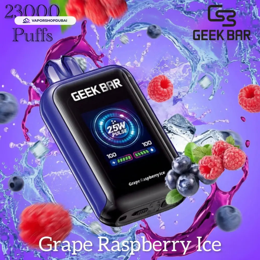 Geek Bar Watt 23000 Puffs Disposable Vape 5% (50mg) Nicotine In UAE, DUBAI