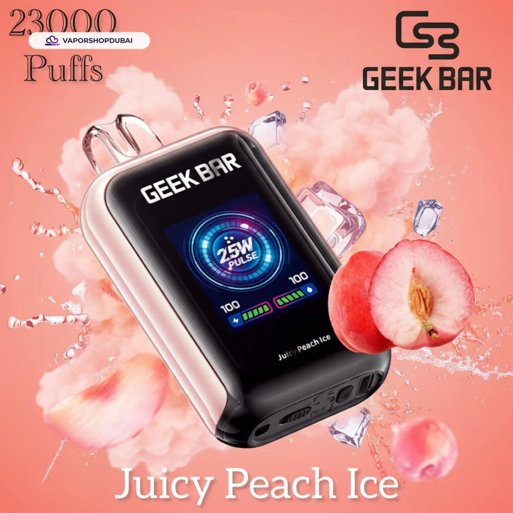 Geek Bar Watt 23000 Puffs Disposable Vape 5% (50mg) Nicotine In UAE, DUBAI