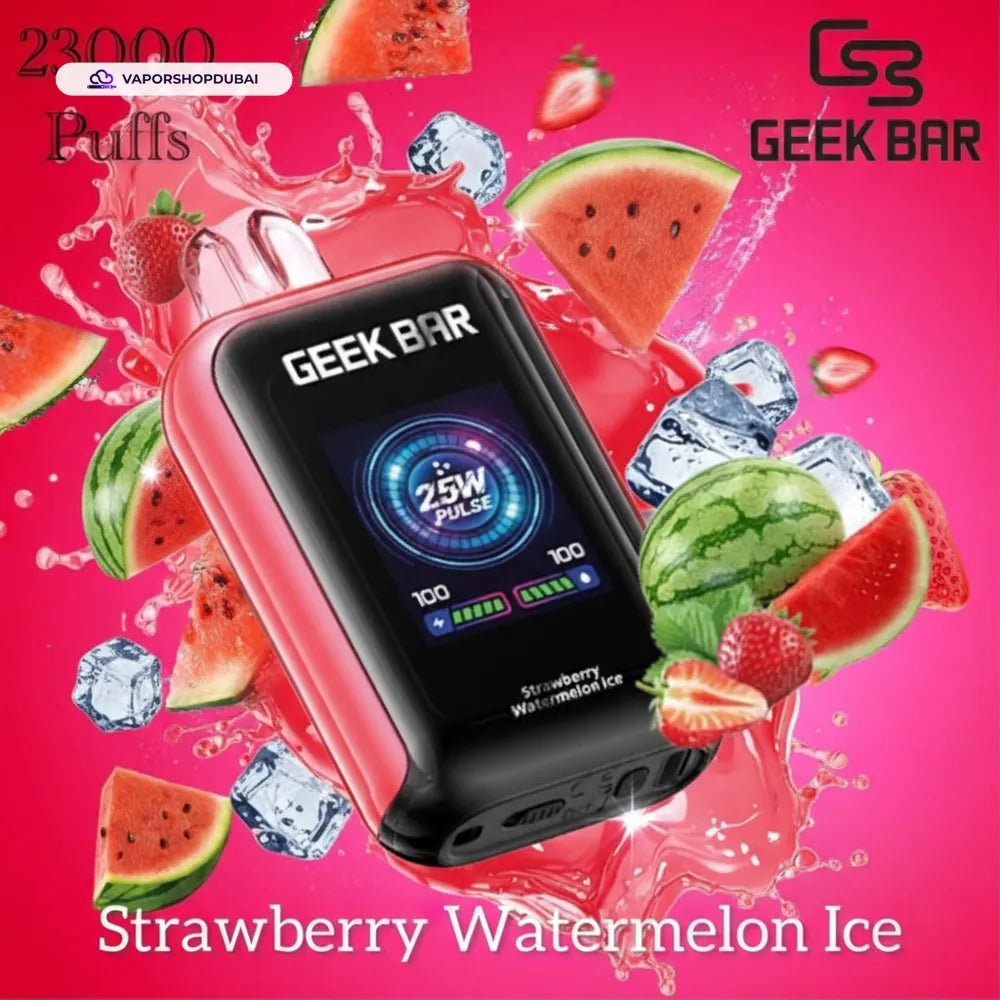 Geek Bar Watt 23000 Puffs Disposable Vape 5% (50mg) Nicotine In UAE, DUBAI