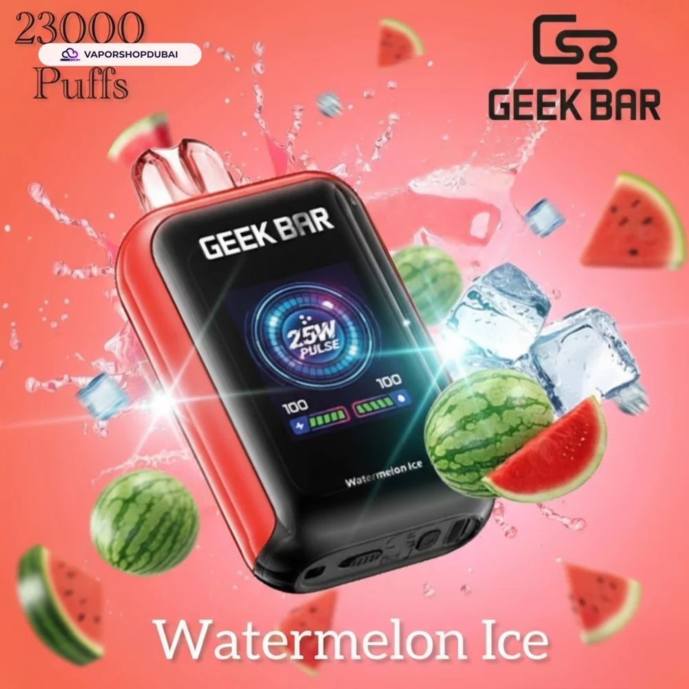 Geek Bar Watt 23000 Puffs Disposable Vape 5% (50mg) Nicotine In UAE, DUBAI