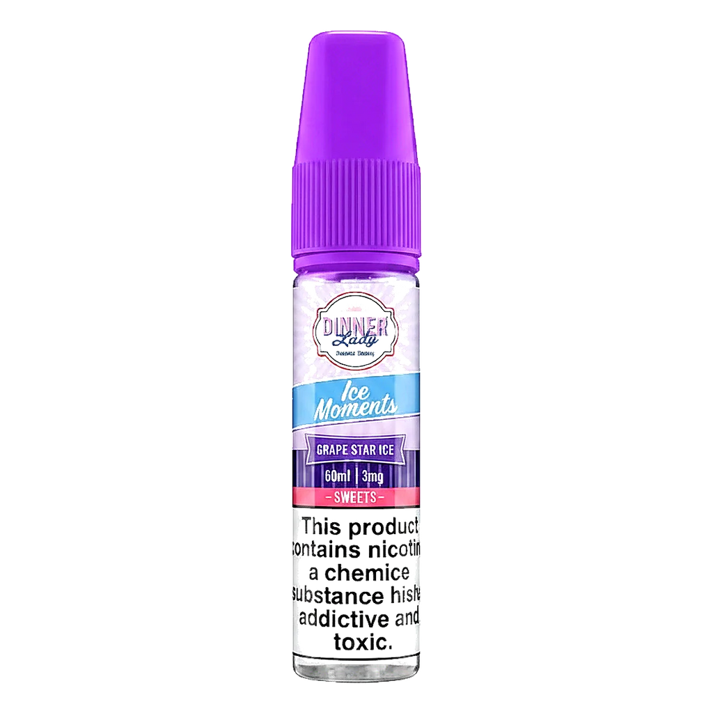 Grape Star Dinner Lady Ice Moments 60ml 3mg in UAE