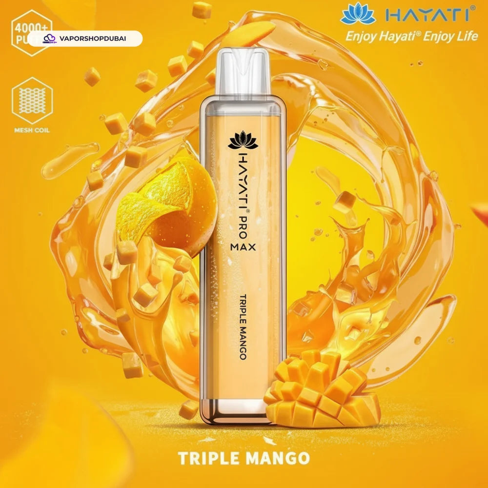 Hayati Pro Max 4000 Puffs Disposable Vape In UAE