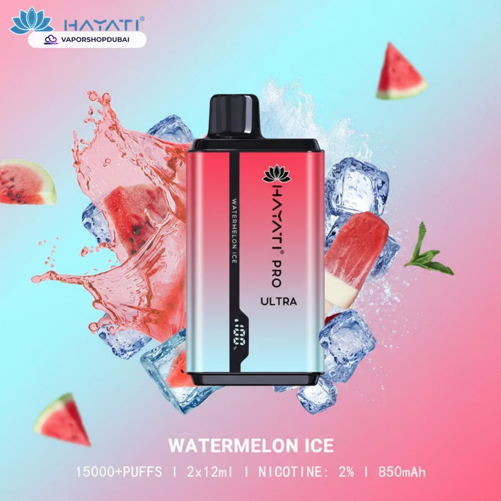 Hayati Pro Ultra 15000 Puffs Disposable Vape In UAE