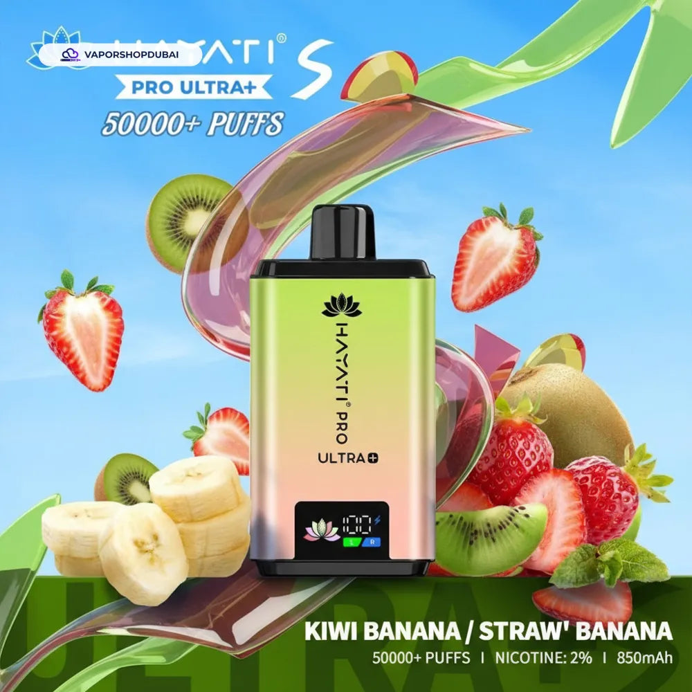 Hayati Pro Ultra+ S 50000 Puffs Disposable Vape In UAE